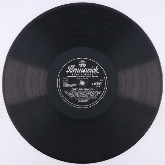 Ernest Tubb – Favourites - UK 1957 Mono Country 12" LP Vinyl Record LAT 8161 - Picture 10 of 16